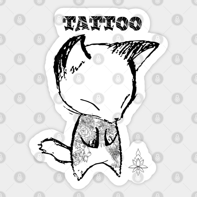 fox tattoo Sticker by Richard75